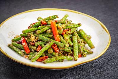 干煸肉碎四季豆